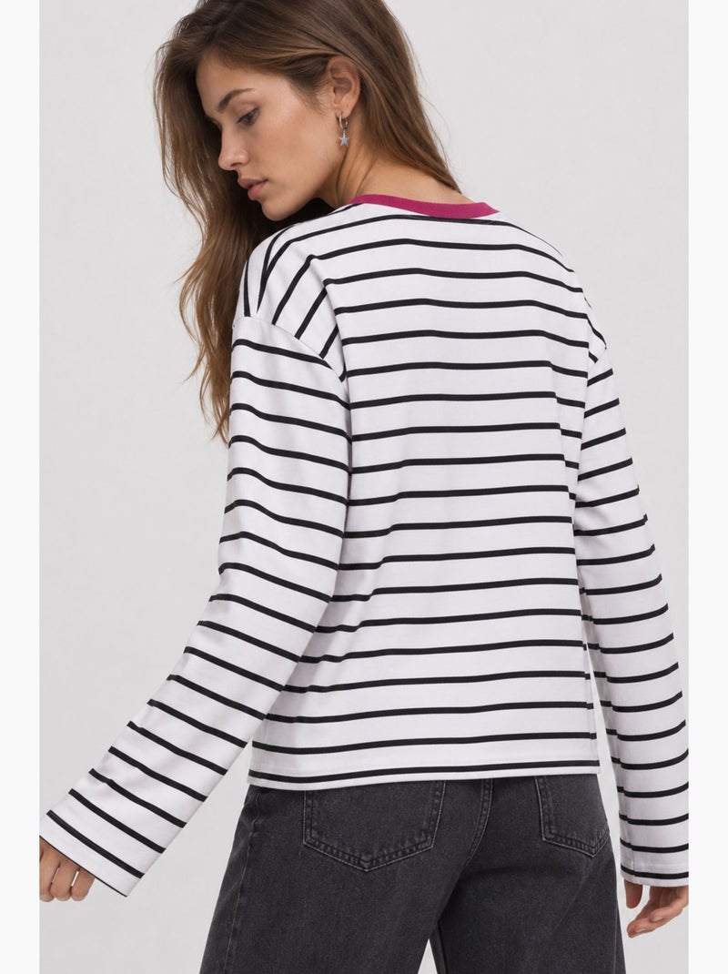Sweatshirt feminina istanbul Branco sujo - Kiabi