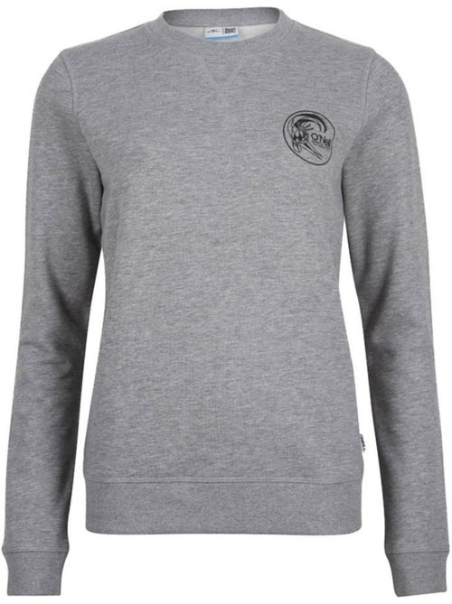 Sweatshirt Feminina O'Neill Circle Surfer Crew Cinzento - Kiabi Sweatshirt Feminina O'Neill Circle Surfer Crew Cinzento - Kiabi