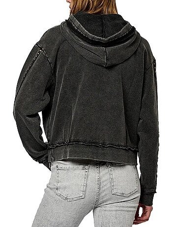 Sweatshirt feminino cinzento kaporal kp vitra