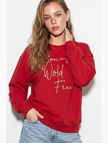 Sweatshirt feminino lucci