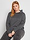     Sweatshirt fina com capuz vista 1
