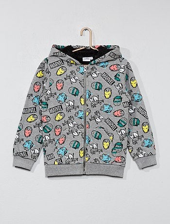 Sweatshirt forrada a sherpa 'Vingadores' - Kiabi