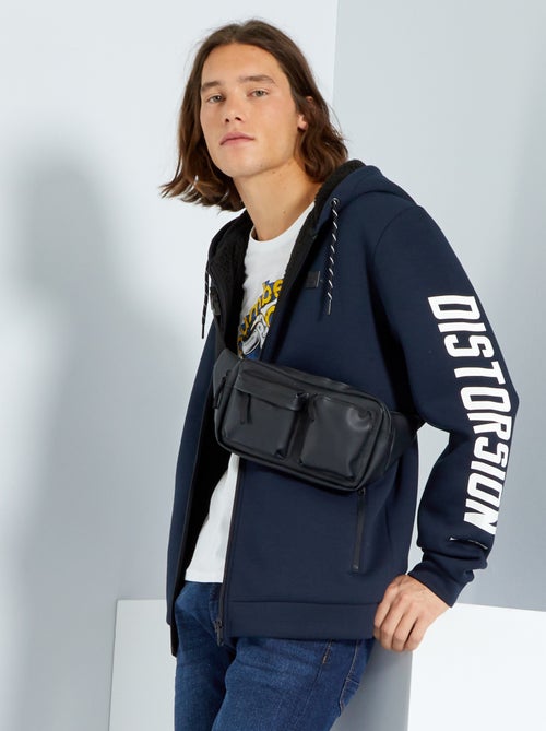 Sweatshirt forrada com capuz - Kiabi