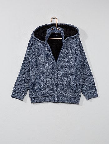 Sweatshirt forrada em sherpa - Kiabi