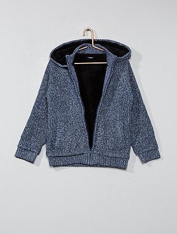 Sweatshirt forrada em sherpa - Kiabi