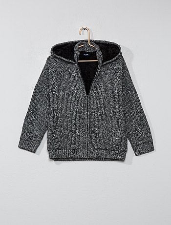 Sweatshirt forrada em sherpa - Kiabi