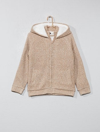 Sweatshirt forrada em sherpa - Kiabi