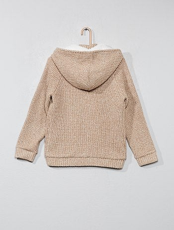 Sweatshirt forrada em sherpa - Kiabi