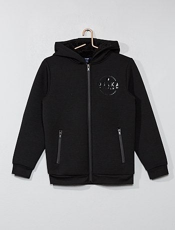 Sweatshirt forrada em sherpa - Kiabi