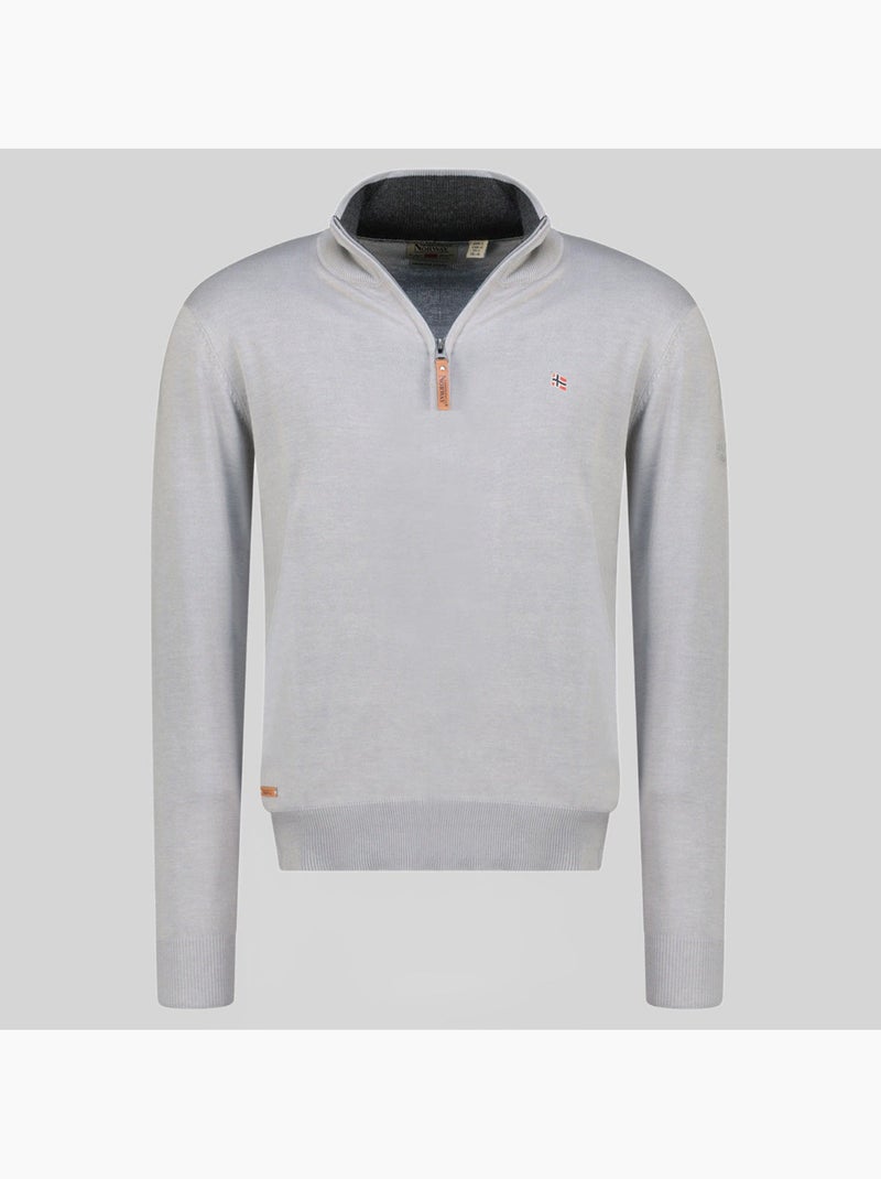 Sweatshirt fregate hz – geographical norway Cinza claro - Kiabi