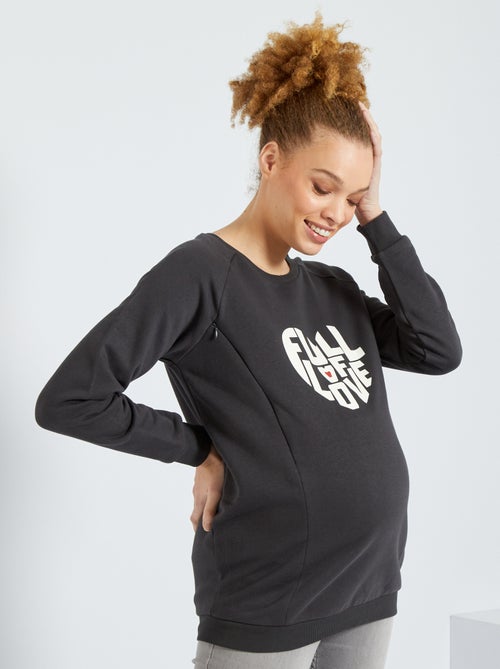 Sweatshirt 'Full of love' - Kiabi
