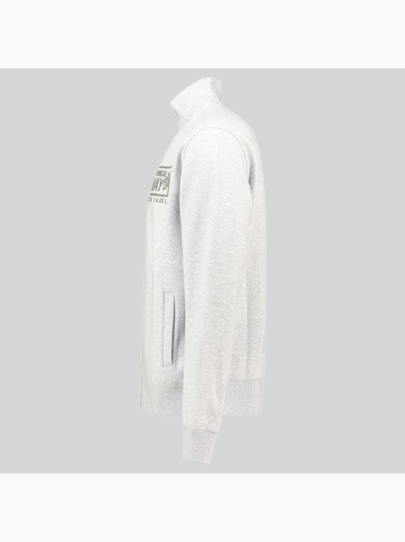 Sweatshirt gantoine fz – geographical norway Cinza claro - Kiabi