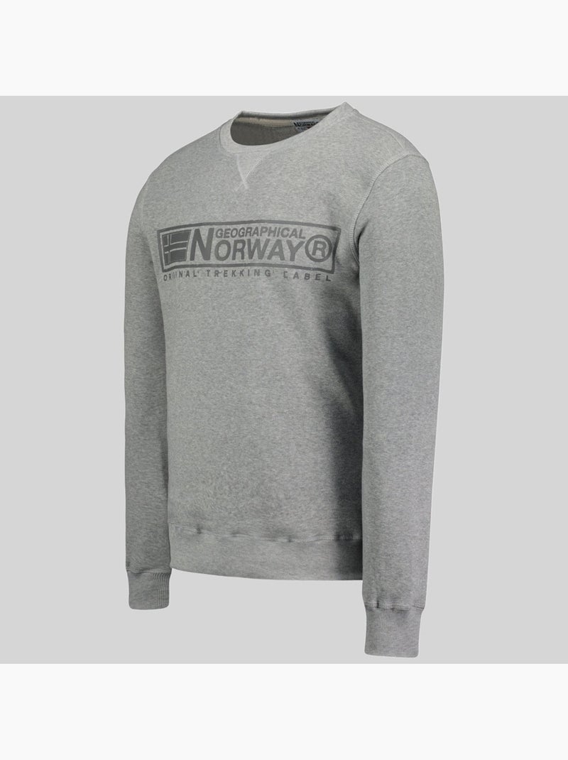 Sweatshirt gantoine – geographical norway Cinza claro - Kiabi