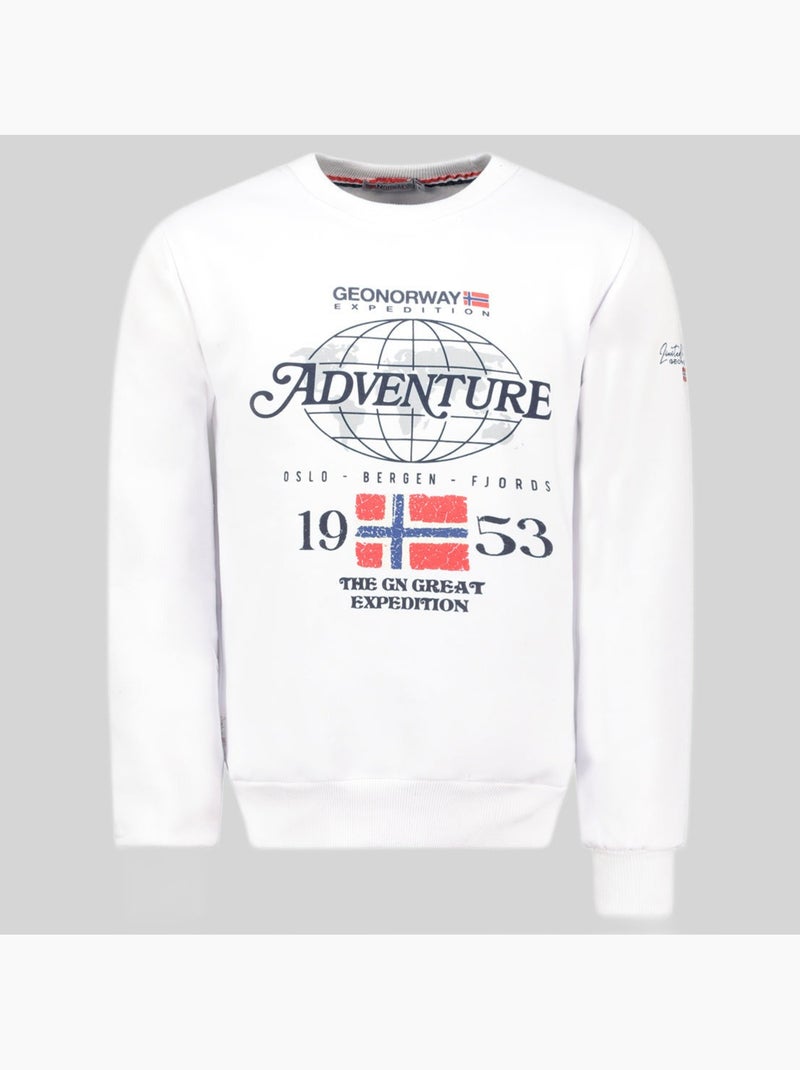 Sweatshirt golkovitz – geographical norway Branco - Kiabi
