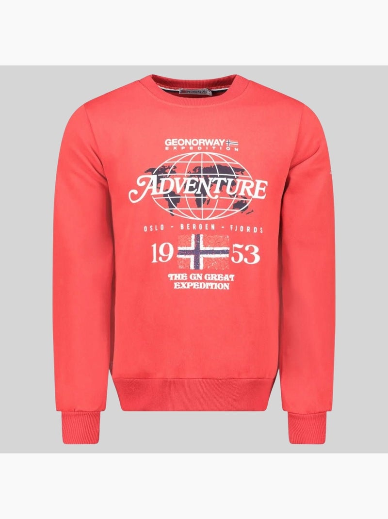 Sweatshirt golkovitz – geographical norway Vermelho - Kiabi