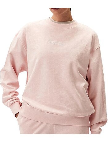 Sweatshirt guess rgine rosa para mulher