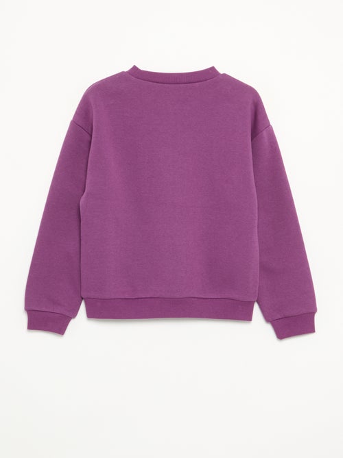 Sweatshirt 'Halloween' de polar - Kiabi