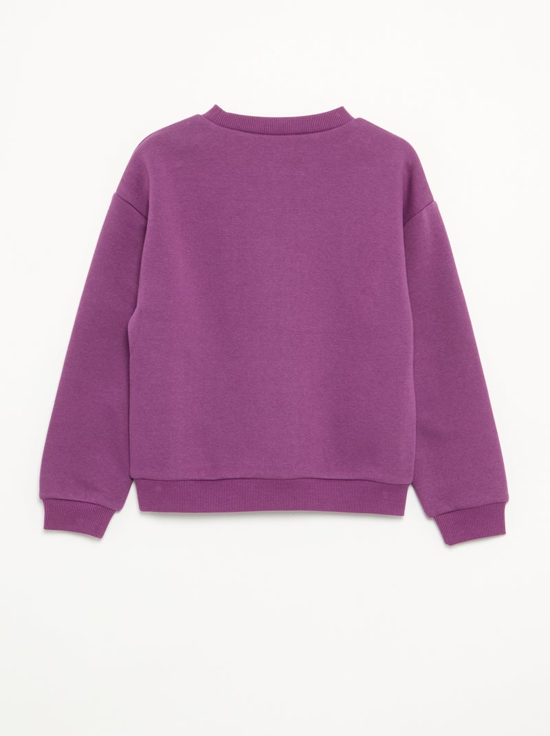 Sweatshirt 'Halloween' de polar Preto - Kiabi