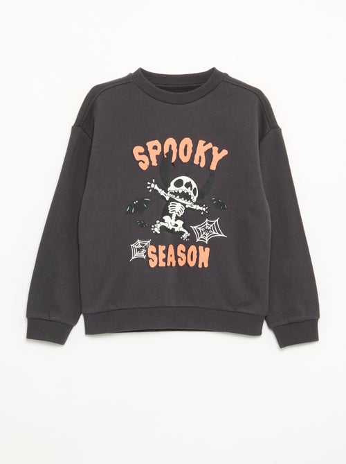 Sweatshirt 'Halloween' 'Disney' 'Stitch' - Kiabi