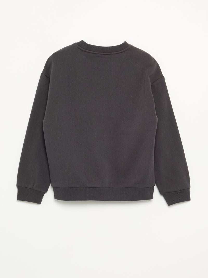 Sweatshirt 'Halloween' 'Disney' 'Stitch' Preto - Kiabi
