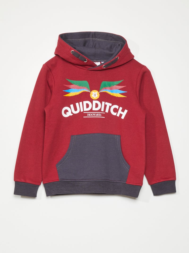 Sweatshirt 'Harry Potter' com capuz VERMELHO - Kiabi