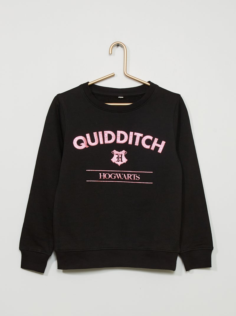 Sweatshirt 'Harry Potter' 'Quidditch' Preto - Kiabi