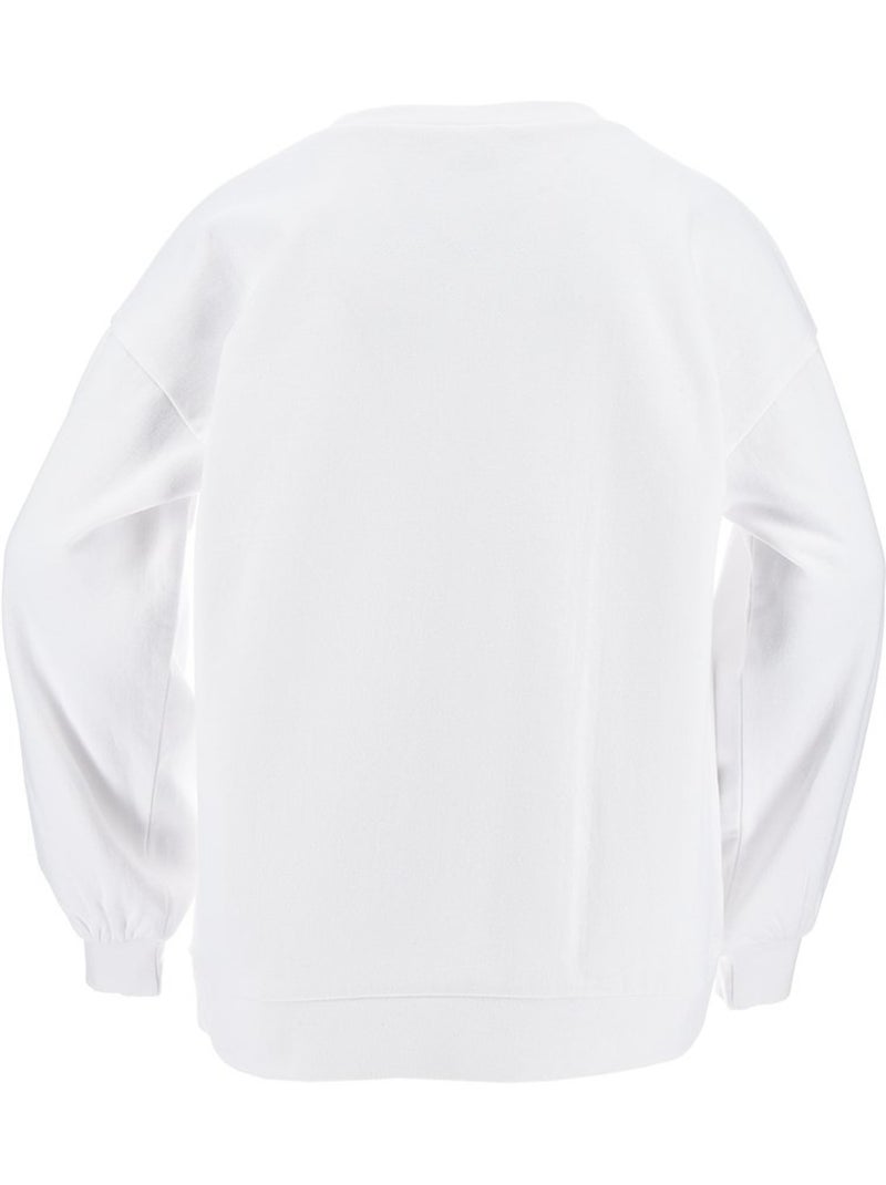 Sweatshirt harvard menina | licença oficial Branco - Kiabi