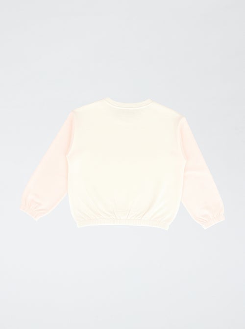 Sweatshirt \'Hello Kitty\' bicolor - Kiabi