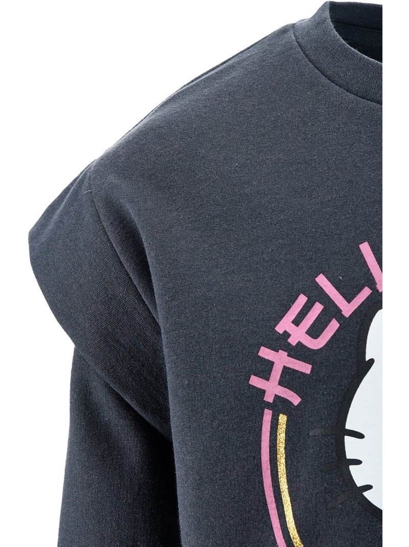 Sweatshirt hello kitty cinzento menina | licença oficial Cinza - Kiabi