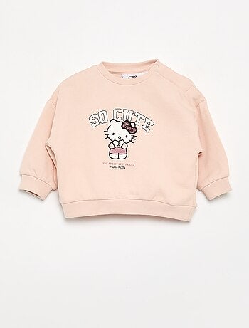 Sweatshirt "Hello Kitty" de manga comprida