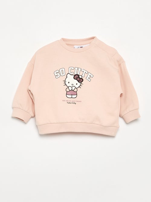 Sweatshirt "Hello Kitty" de manga comprida - Kiabi