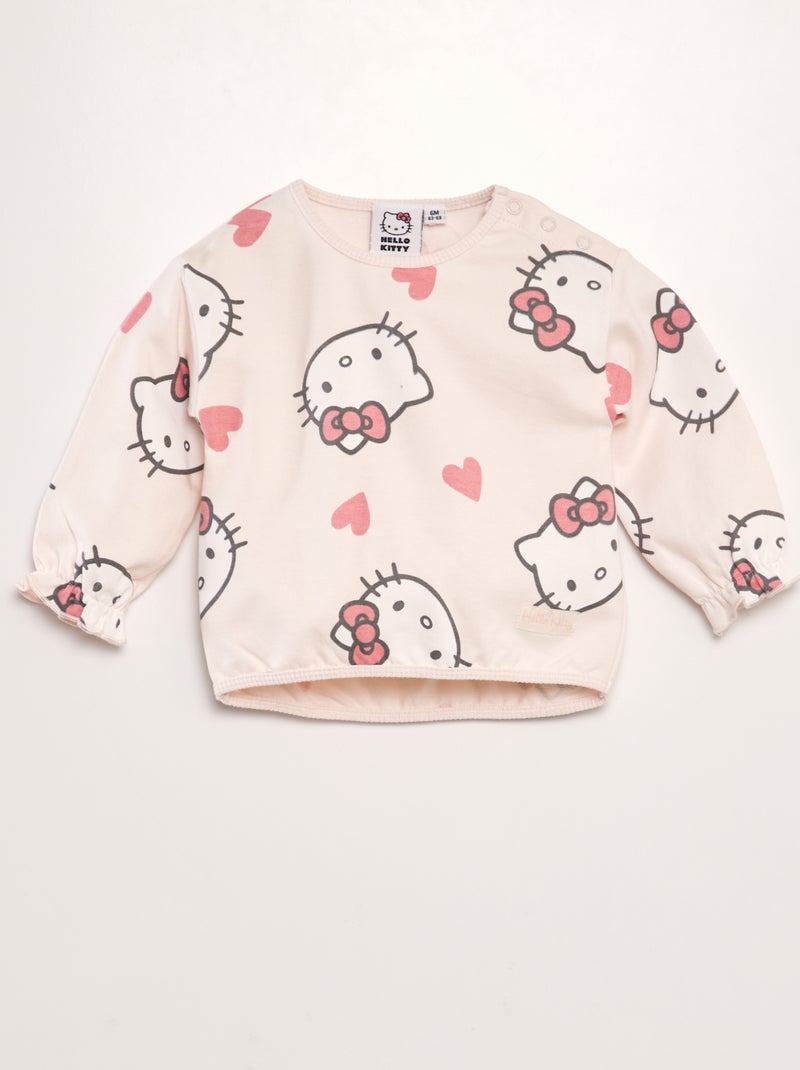 Sweatshirt 'Hello Kitty' ROSA - Kiabi