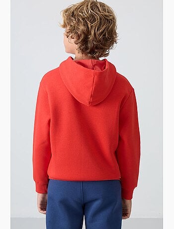 Sweatshirt infantil com capuz e bolso tommy