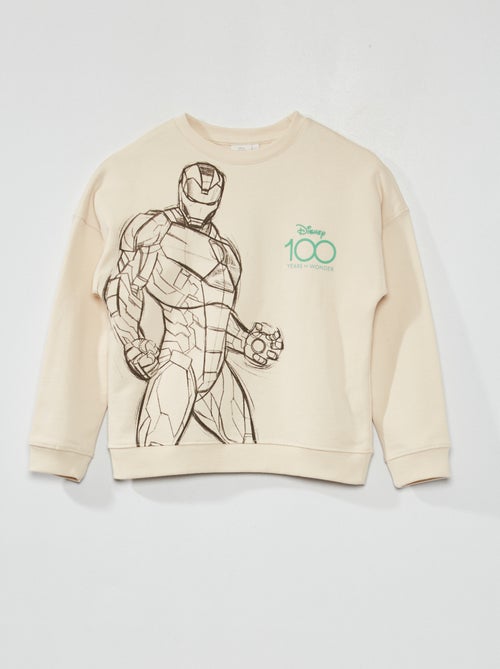 Sweatshirt 'Iron-Man' 'Marvel' - Kiabi