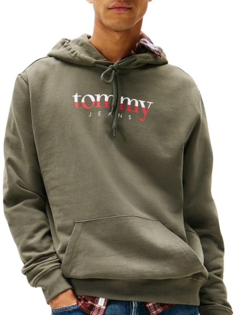 Sweatshirt Kaki para Homem Tommy Hilfiger DM0DM22113 Verde cáqui claro - Kiabi