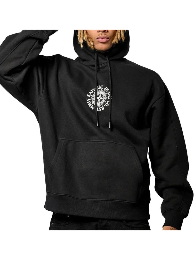 Sweatshirt Kaporal Tazik Preto para Homem Preto - Kiabi