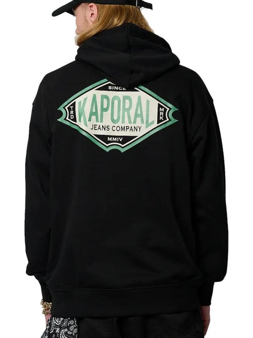 Sweatshirt kaporal touti preto para homem - Kiabi Sweatshirt kaporal touti preto para homem - Kiabi