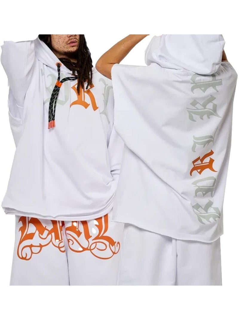 Sweatshirt Kaporal VANK Branco/Laranja para Homem Branco - Kiabi