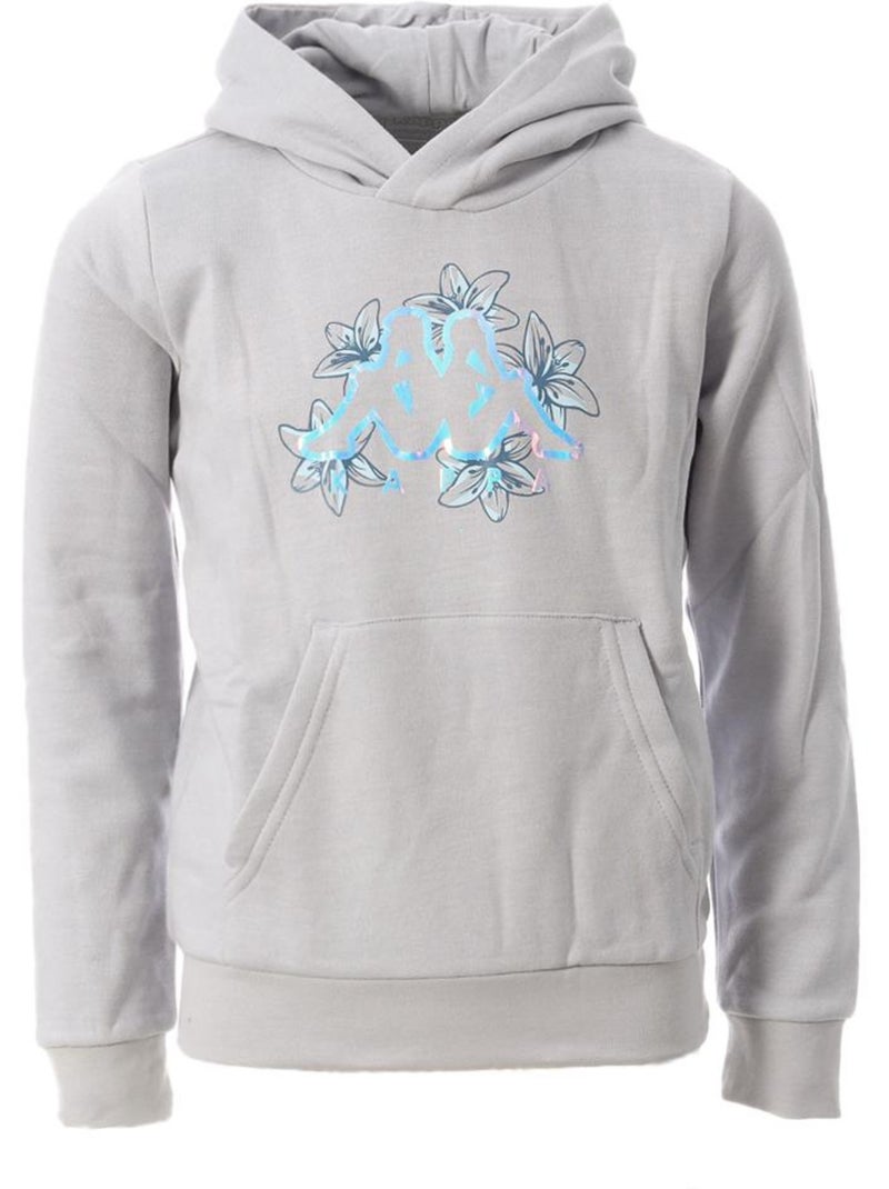 Sweatshirt kappa kamil cinzento para menina Cinza-prateado - Kiabi