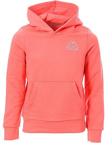 Sweatshirt kappa kamila rosa para menina