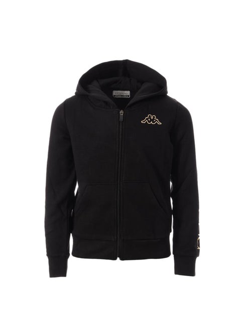Sweatshirt kappa kapri preto para menina - Kiabi