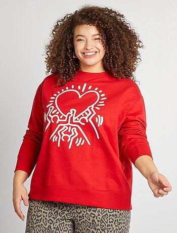 Sweatshirt 'Keith Haring' - Dia dos Namorados