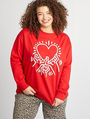 Sweatshirt 'Keith Haring' - Dia dos Namorados