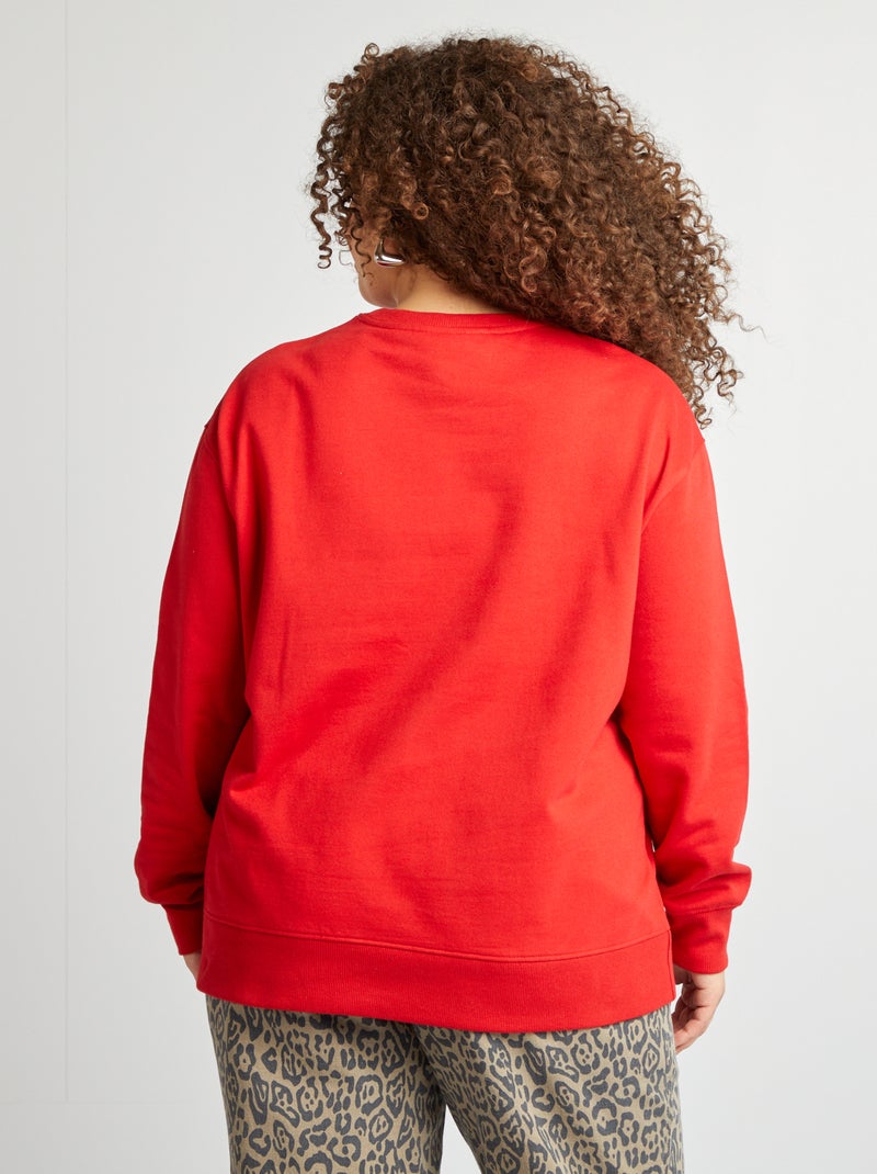 Sweatshirt 'Keith Haring' - Dia dos Namorados VERMELHO - Kiabi