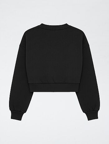 Sweatshirt 'KPop Demon Hunters' com gola redonda