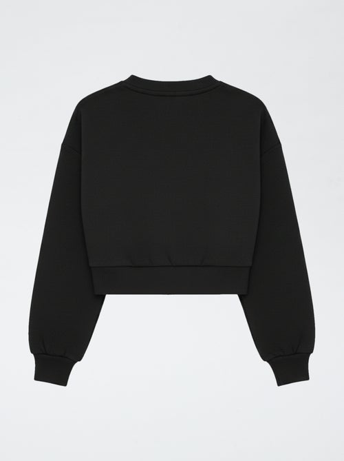 Sweatshirt 'KPop Demon Hunters' com gola redonda - Kiabi
