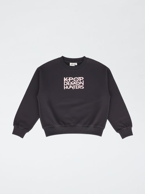 Sweatshirt \'KPop Demon Hunters\' - Kiabi
