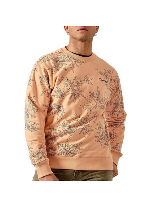 Sweatshirt laranja kaporal nave para homem - Kiabi Sweatshirt laranja kaporal nave para homem - Kiabi