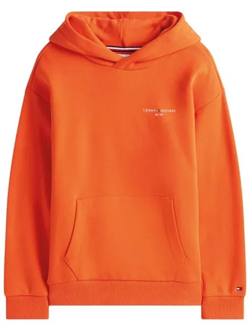 Sweatshirt laranja menina tommy hilfiger ks0ks00660 - Kiabi