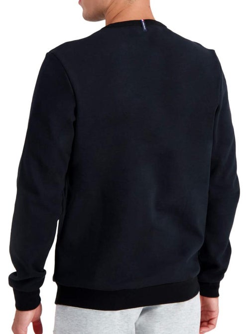 Sweatshirt le coq sportif crew preto para homem - Kiabi